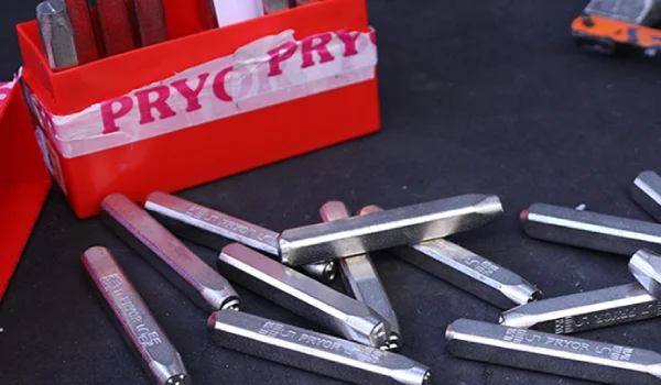 PRYOR Steel Hand Stamps